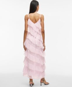 Viluna Strap Ankle Dress Cherry Blossom