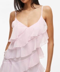 Viluna Strap Ankle Dress Cherry Blossom
