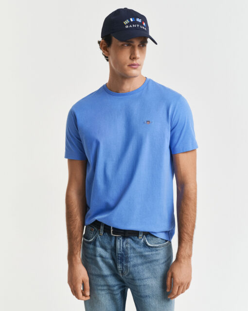 Gant Shield SS T-shirt Perfect Blue