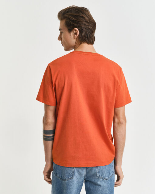 Gant Shield SS T-shirt Deep Orange