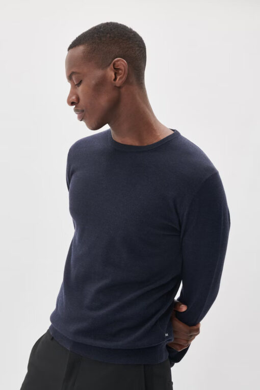 Matinique Margrate Merino Pullover Dark Navy