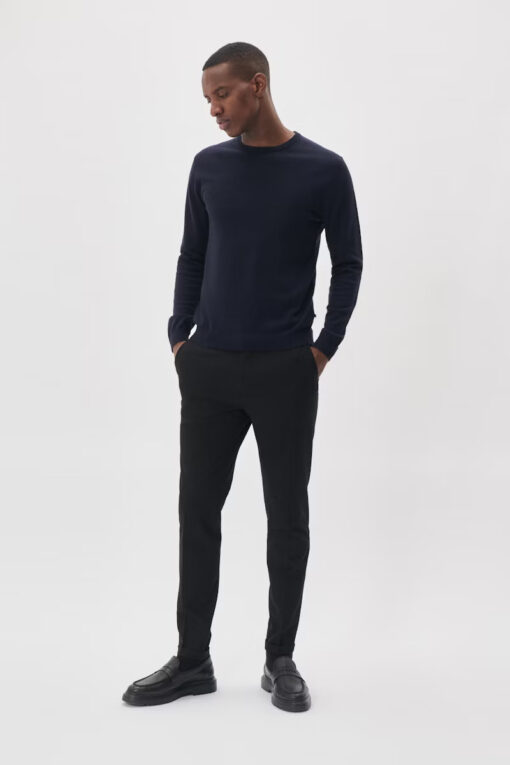 Matinique Margrate Merino Pullover Dark Navy