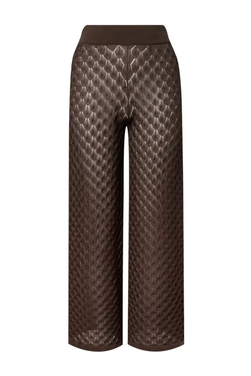 Malina Alissa Knitted Pants Chocolate
