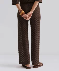 Malina Alissa Knitted Pants Chocolate