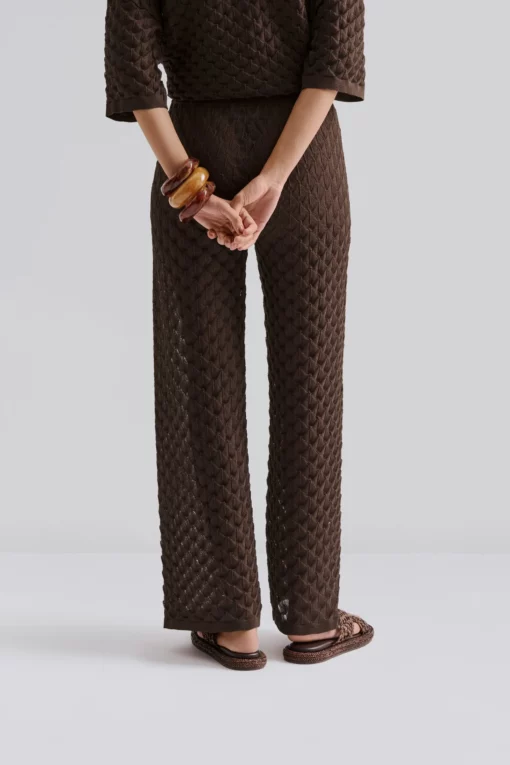 Malina Alissa Knitted Pants Chocolate