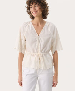 Part Two RosaliePW Blouse Eggnog