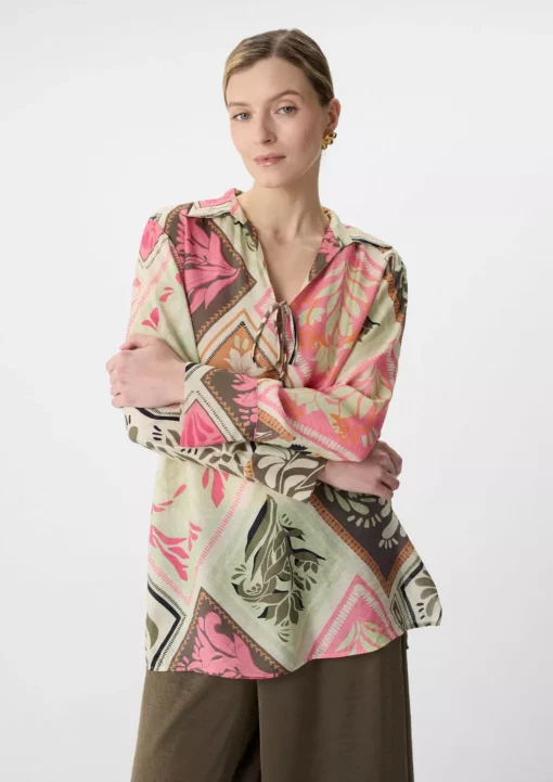 Comma, Long Blouse Pink