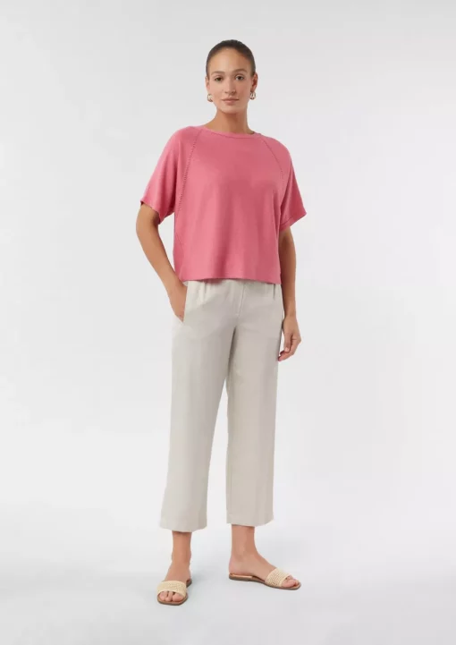 Comma, Knitted Pullover Dusty Pink