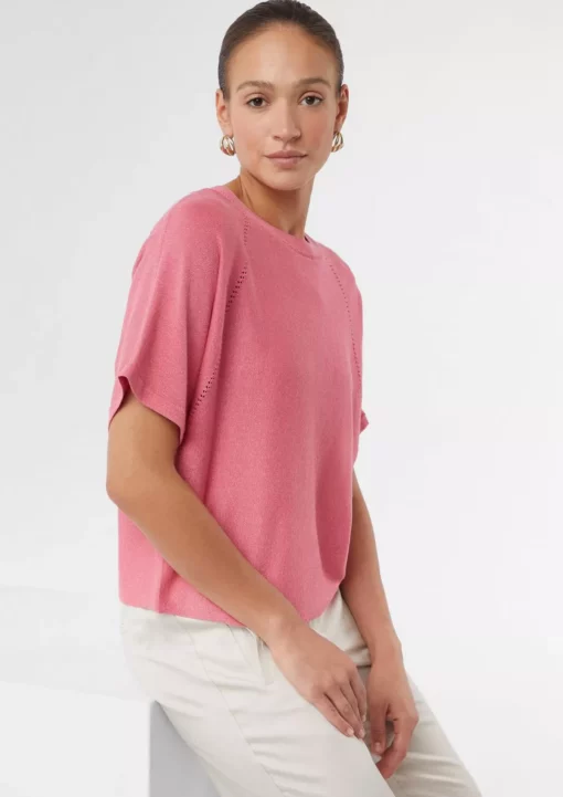 Comma, Knitted Pullover Dusty Pink