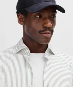 Boss Zed Linen Hat Dark Blue