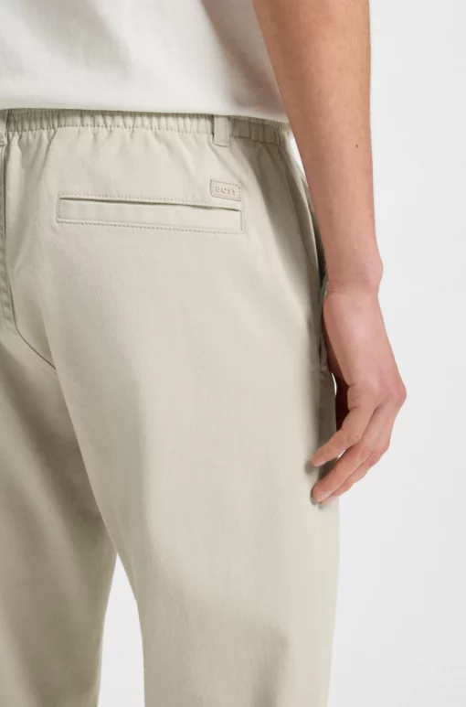 Boss Sanderson Trousers Light Beige