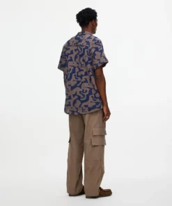 OAS Puzzlotec Cuba Net Shirt Morel