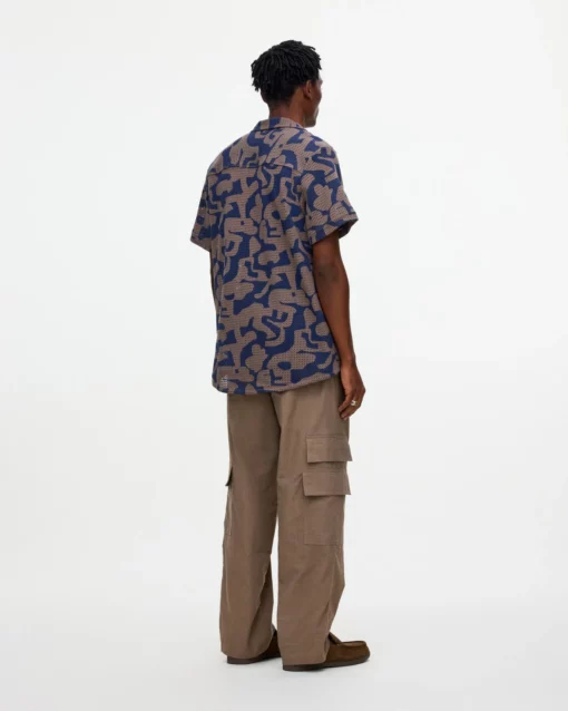 OAS Puzzlotec Cuba Net Shirt Morel