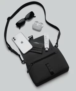 Gaston Luga Spläsh Crossbody Bag Black