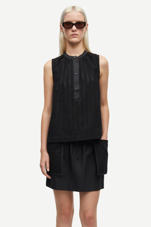 Samsøe Samsøe Samanarola Top Black