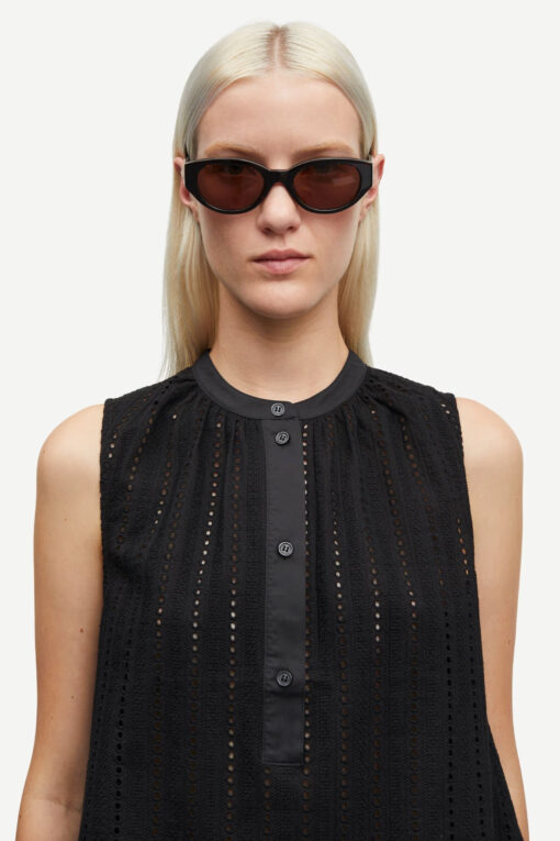 Samsøe Samsøe Samanarola Top Black