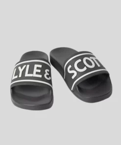 Lyle & Scott Slider Jet Black