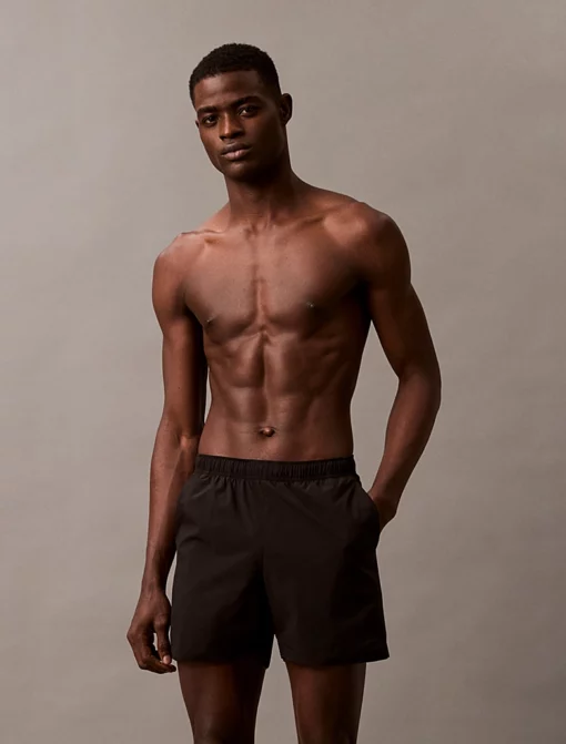 Calvin Klein Medium Drawstring Swim Shorts - CK Tech
