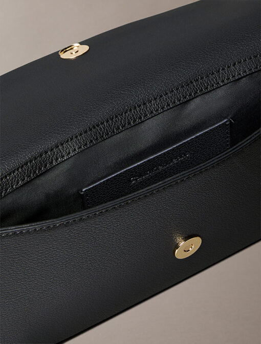 Calvin Klein Minimal Monogram Shoulder Pouch Black