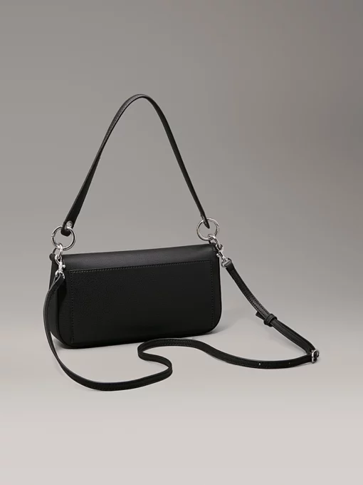 Calvin Klein Minimal Monogram Shoulder Pouch Black