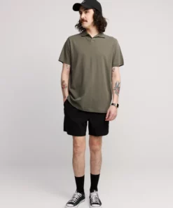 Makia Polo Shirt Dusty Olive