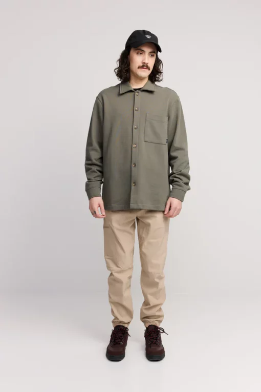 Makia Process Overshirt Dusty Olive