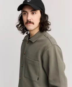 Makia Process Overshirt Dusty Olive