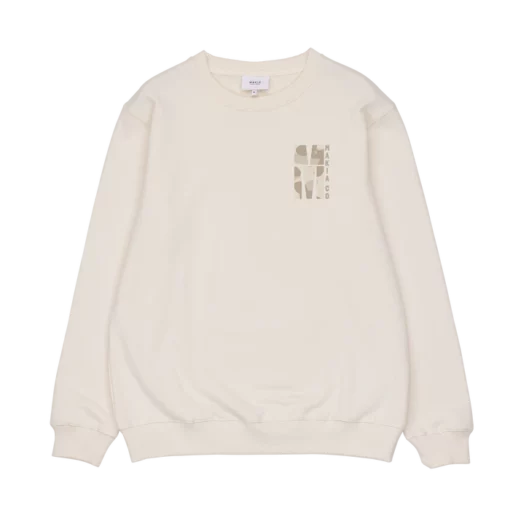 Makia Offshore Sweatshirt Natural White