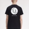 Fred Perry Tennis Graphic T-shirt Black