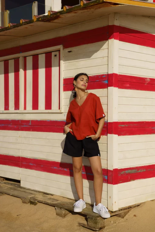 Nakoa Savanna Top Burnt Orange