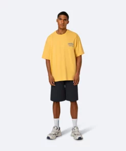 On Vacation Island Radio T-shirt Yellow