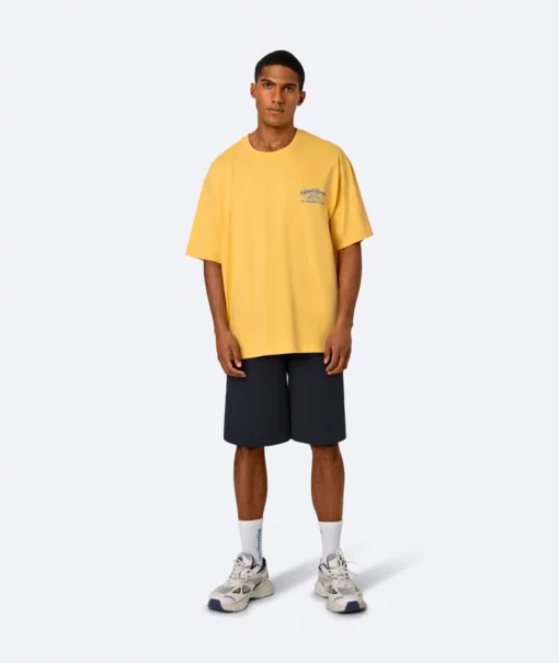On Vacation Island Radio T-shirt Yellow
