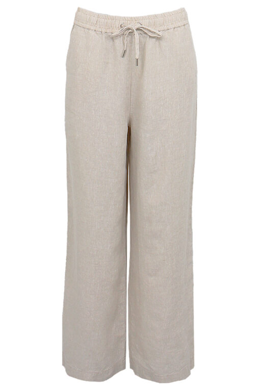STI Elvi Linen Pants Dark Blue