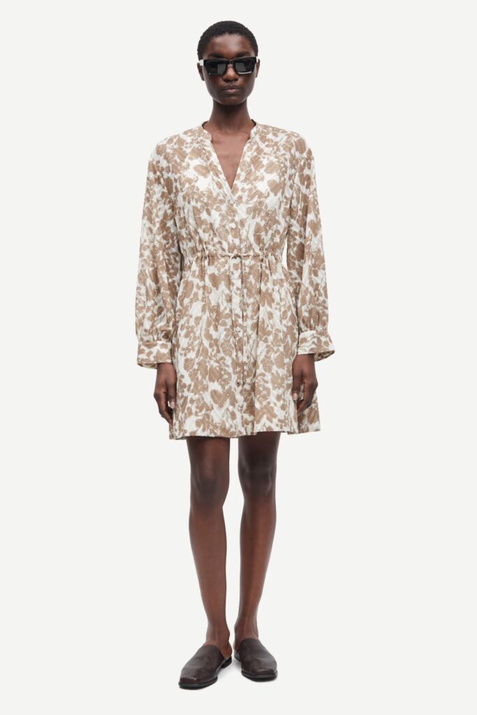 Samsøe Samsøe Saamelie Dress Peony Blur Greige