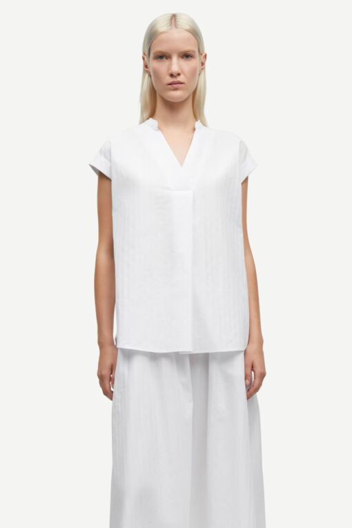 Samsøe Samsøe Satina SS Shirt White
