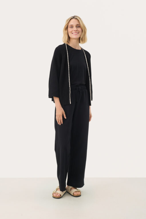 Part Two Tritte Cardigan Black