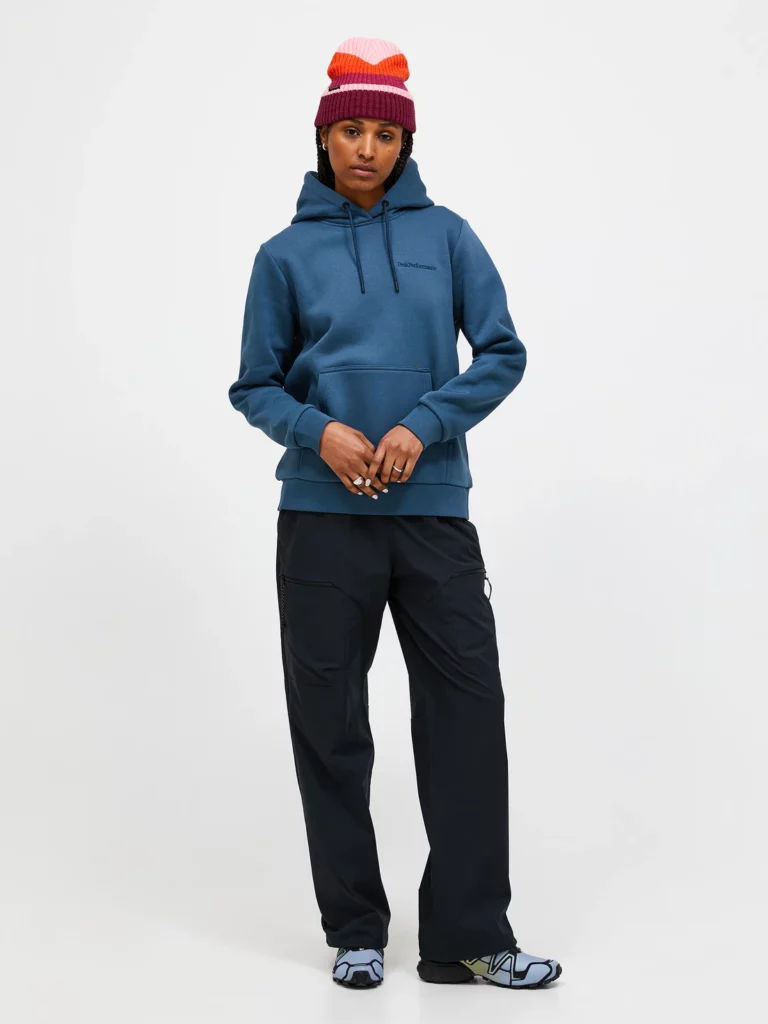 Peak Performance Original Small Logo Hood Women Mountain Lake