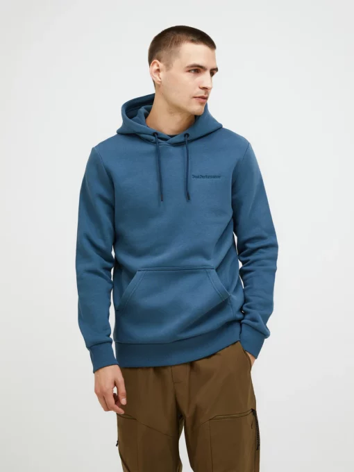 Peak Performance Original Small Logo Hood Men Mountain Lake