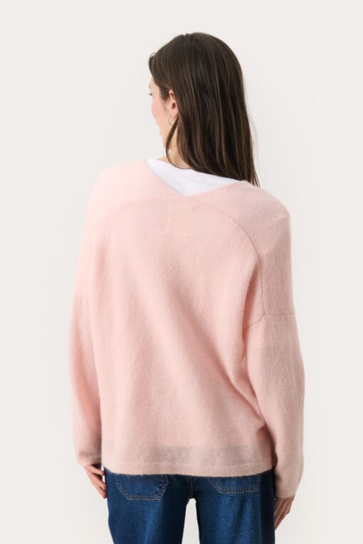 Part Two TitinaPW Pullover Tawny Port