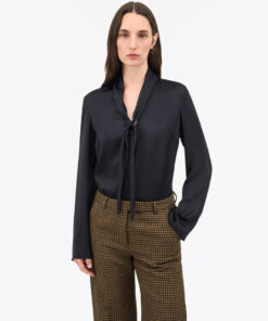 Tiger of Sweden Soren Draped Slim-Fit Blouse