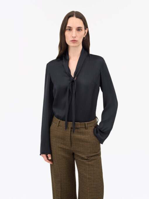 Tiger of Sweden Soren Draped Slim-Fit Blouse