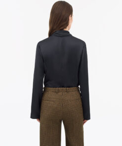 Tiger of Sweden Soren Draped Slim-Fit Blouse
