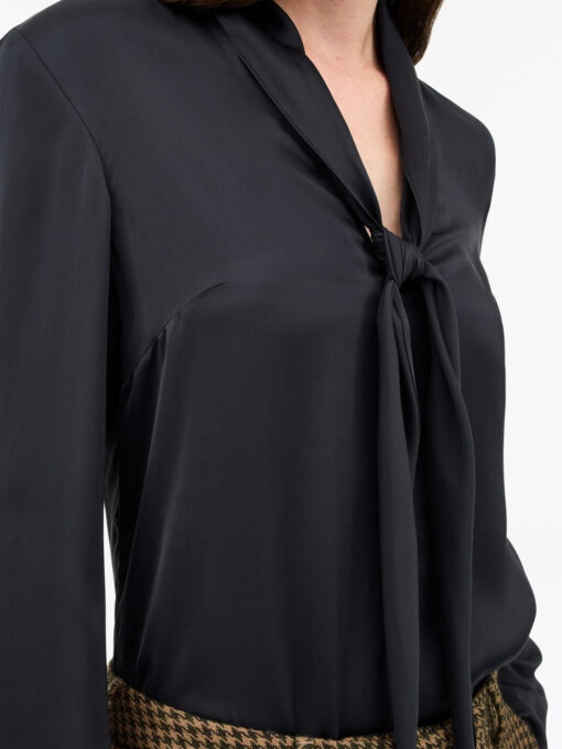 Tiger of Sweden Soren Draped Slim-Fit Blouse