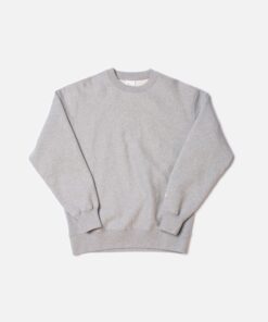 Nudie Jeans Hasse Sweater Crew Neck Greymelange