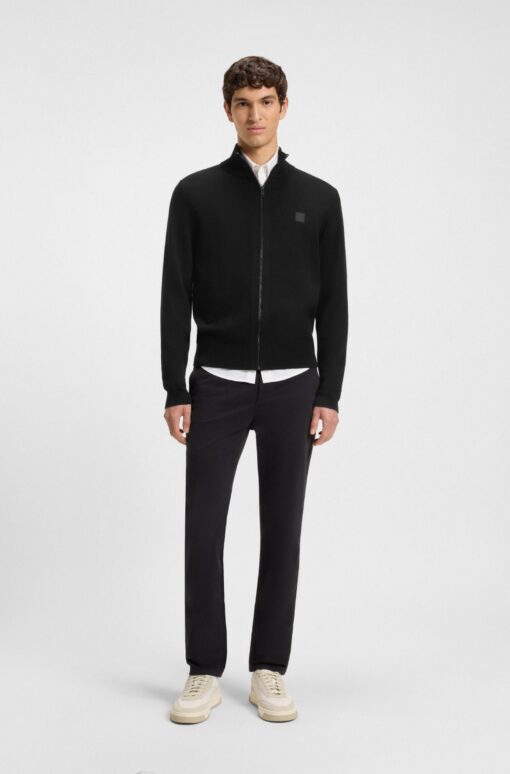 Boss Kanozip Sweater Black