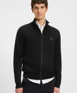 Boss Kanozip Sweater Black