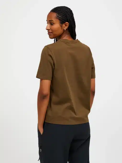 Peak Performance Original Small Logo Tee Women Meadow Moss