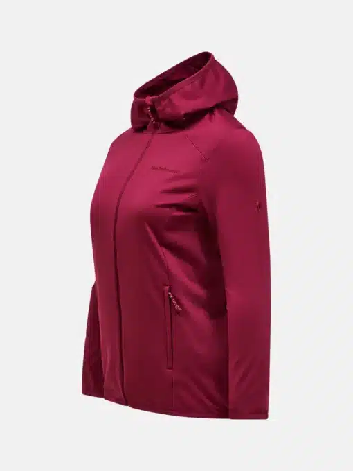 Peak Performance Light Zip Hood Women Vertical Zenith
