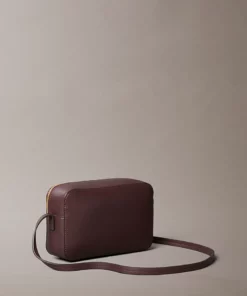 Calvin Klein Foil Logo Camera Bag Fudge/Espresso
