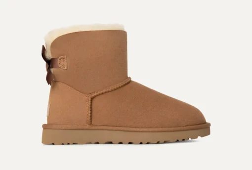 UGG Mini Bailey Bow II Boot Chestnut